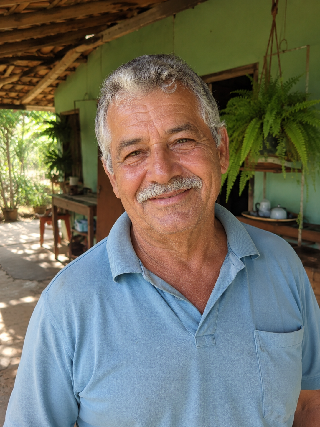 Cliente Alberto, 72 anos