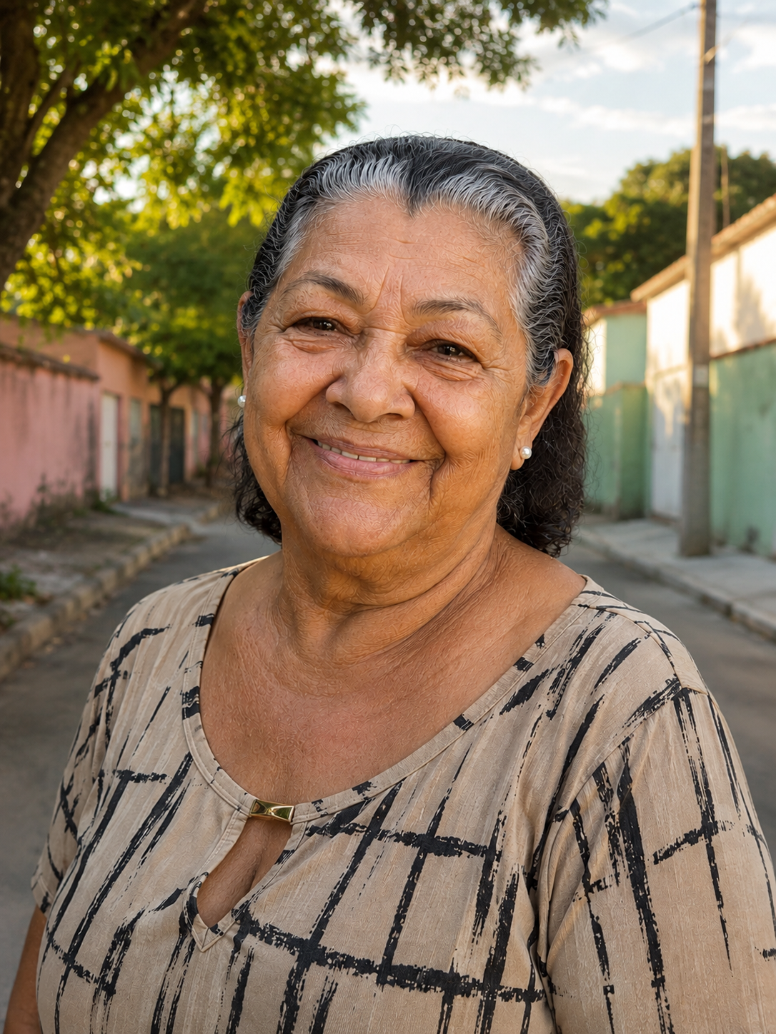 Cliente Maria, 81 anos